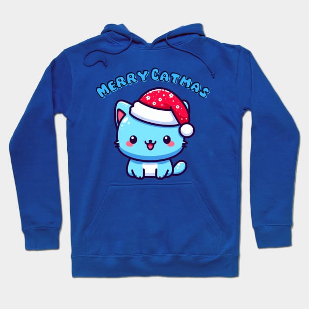 Cute catmas cat Hoodie by Japanese Fever